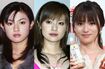 (写真左から)10代、20代、30代の深田恭子