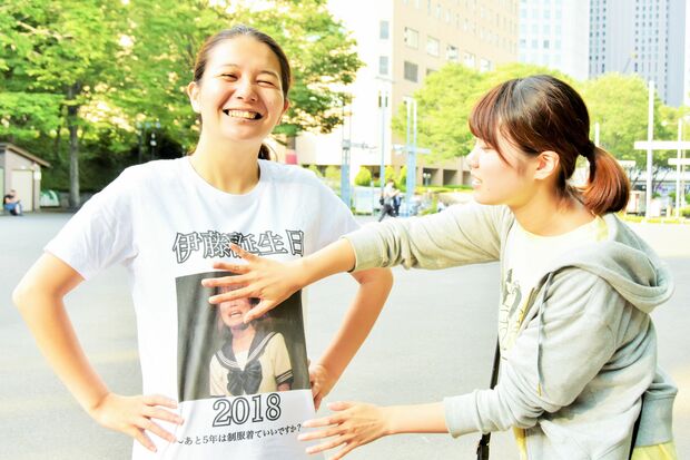 TシャツはウェアプリントARTONさんで作成！