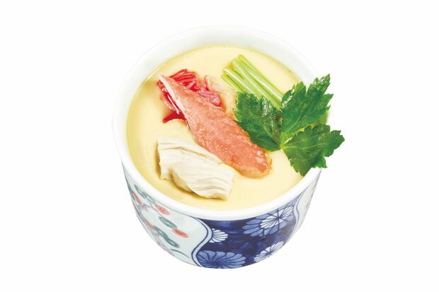 本ズワイガニ茶碗蒸し/330円