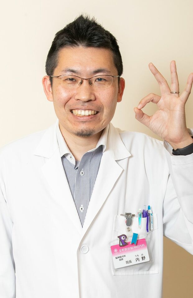金町駅前脳神経内科院長・内野勝行先生撮影／矢島泰輔