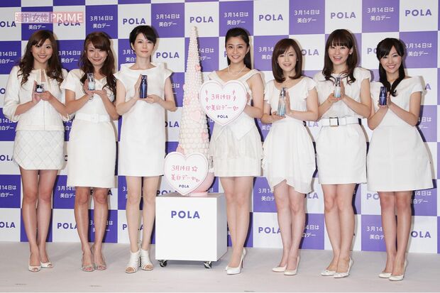 2011年、小林麻央さんら「セントフォース」女子アナ軍団がイベントに集結