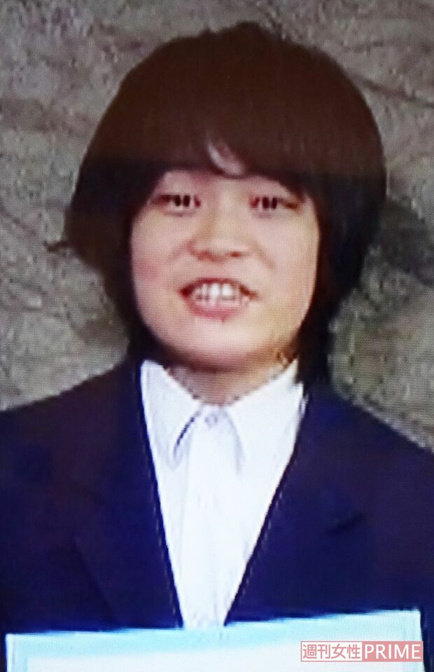 DVDでメッセージを寄せる容疑者。映像で見る限り、ネクラな印象は受けないが……