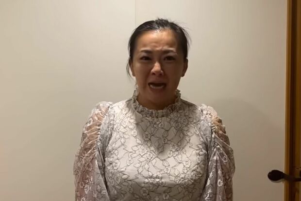 動画で悲痛な胸の内を訴える華原朋美（YouTubeより）