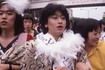 原由子のソロデビューシングル「I Love Youはひとりごと」の放送禁止に抗議し原宿でパレード(1981年5月10日)