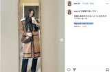 Instagramに投稿された有名ハイブランドを身に付けたKoki,（公式インスタグラムより）