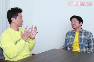 （写真左から）原田龍二、徳光正行