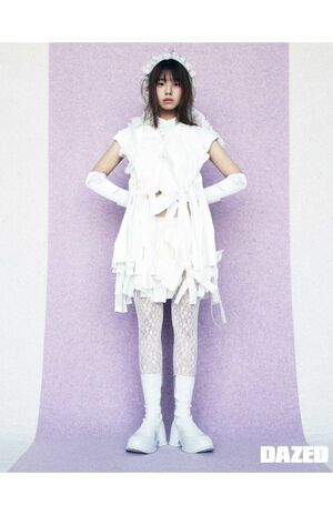 韓国の雑誌『DAZEDKOREA』に出演した菊地姫奈(『DAZEDKOREA』公式Xより)