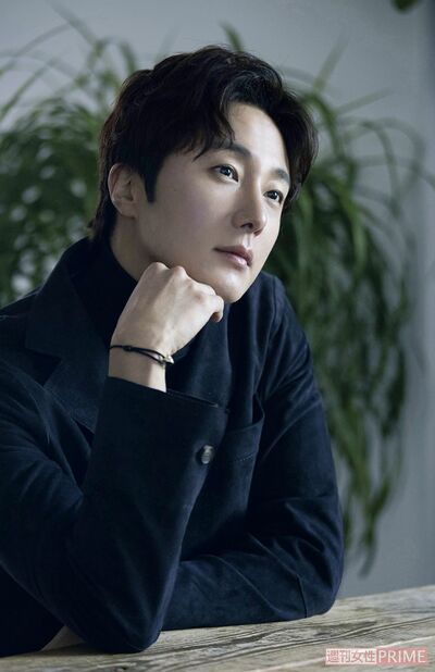 日本でも大人気の韓国ドラマに主演しているチョン・イル（撮影／吉岡竜紀）