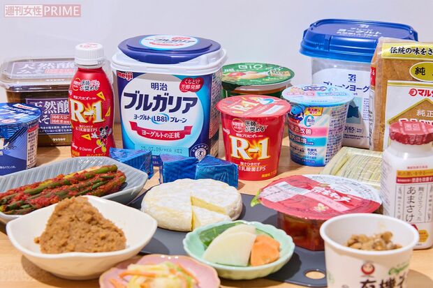 多様な発酵食品をとることが腸の健康につながる 撮影/山田智絵
