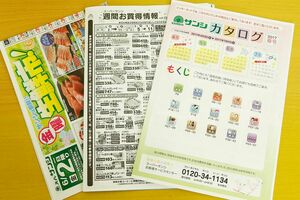 顧客ひとりひとりの好みを考慮してカスタマイズされたスーパーサンシの季刊カタログ