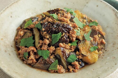 なすのそぼろ煮