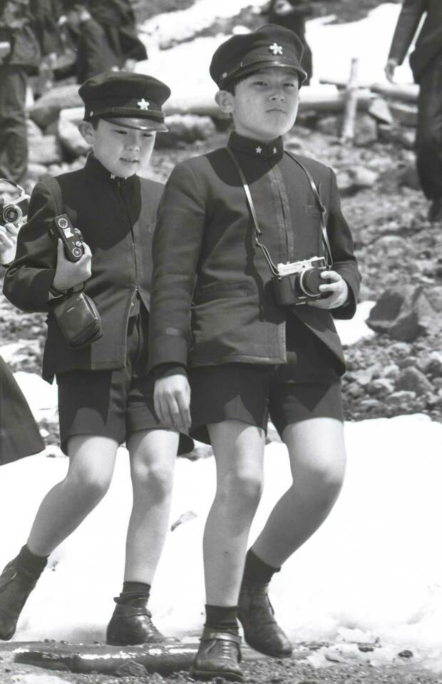 小学6年の修学旅行で福島県を訪問された陛下（’71年5月）