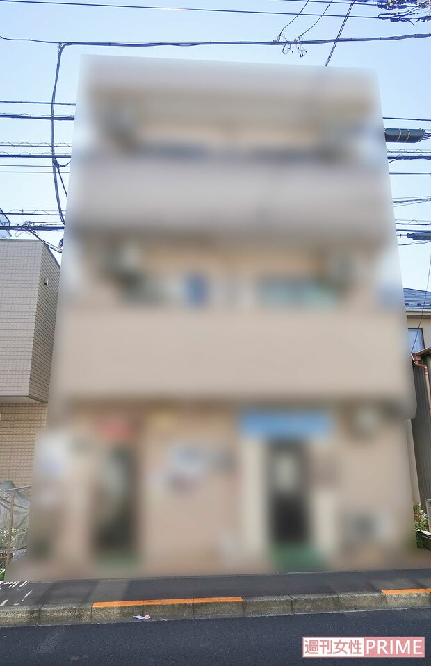 東久留米市内にある容疑者が住むマンション