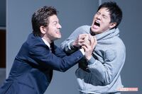 岡本健一&岡本圭人が夢の親子初共演、息子からの言葉に大テレ「家で言えばいいじゃん」