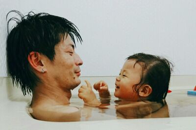 あれ、この人パパじゃないでしゅね　※画像はイメージ