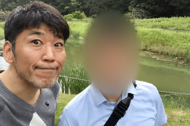 25年連れ添うパートナーのツレちゃん(右)と
