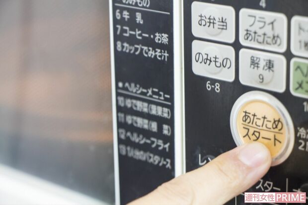 電子レンジを使う際は加熱時間に注意