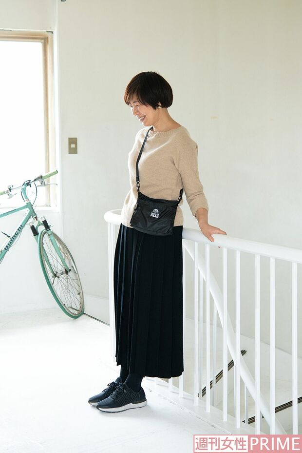 スタイルを良く見せるスカート丈は、身長の半分以上