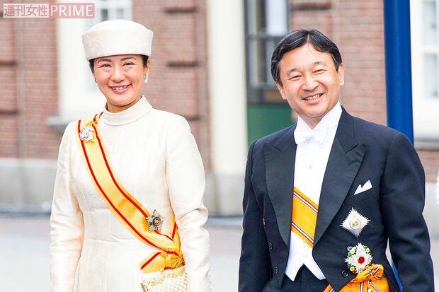 オランダ国王の戴冠式に出席された天皇陛下と雅子さま（'13年4月）