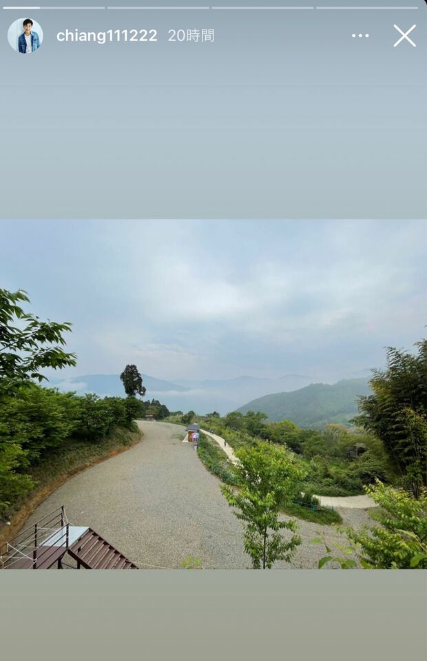 江宏傑がインスタにアップした“意味深投稿”