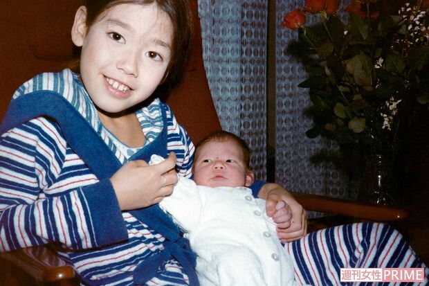 9歳のころ、弟と