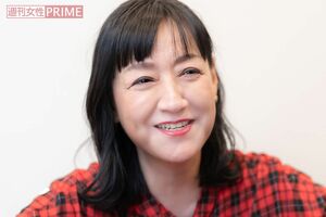 立川談志さんの長女・松岡ゆみこさん　撮影／佐藤靖彦