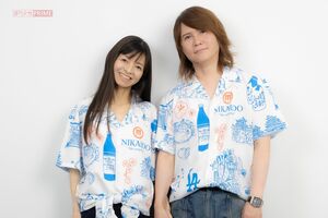 園山真希絵さんとTAKESHIさん 撮影/伊藤和幸