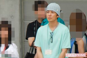 子どもが見える一番いい場所で、朝から熱心に運動会を見守っていた藤木直人