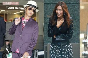 パープルスーツに工藤静香プロデュースのスカルリング着用で“夫婦”を匂わせた木村拓哉（2011年）