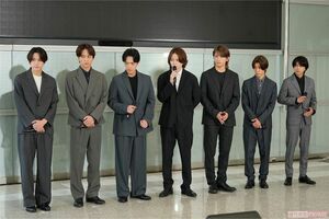 猪俣周杜の契約解除を受けて、フジテレビで会見を開いた『timelesz』