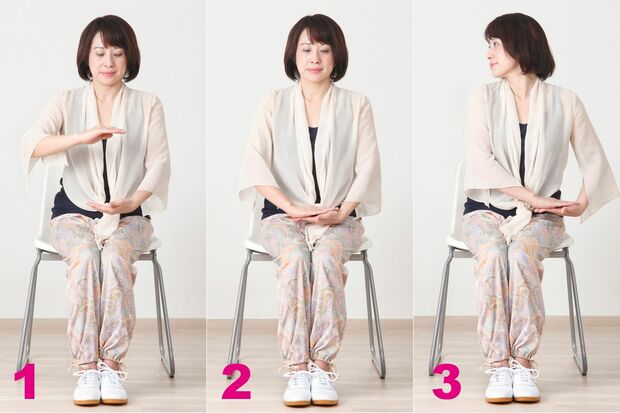 “太極拳血流アップ体操”の一部(首の動き）をご紹介！