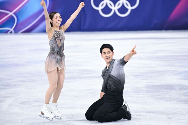 ミラノ・コルティナ五輪でのりくりゅうこと三浦璃来と木原龍一