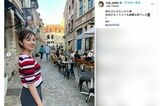 元フジテレビアナウンサー・久慈暁子がSNSに投稿したパリ観光の様子（本人のインスタグラムより）