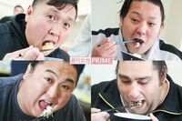 友綱部屋が “変わりダネ” ふりかけを食レポ「おおお!お相撲さんの好きな味!」