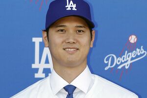大谷翔平　写真／共同通信イメージリンク