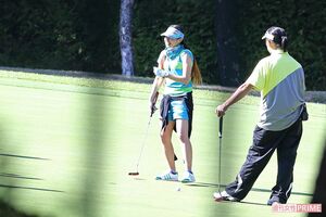 2012年森田剛とゴルフを楽しんだmisono