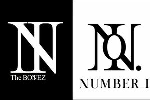 TheBONEZ（左）とNumber_i（右）のロゴ