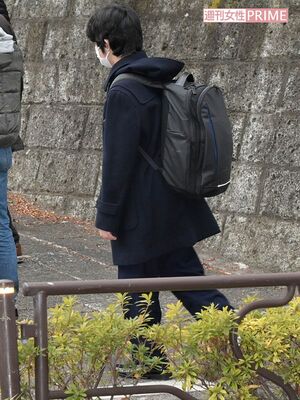 2月13日、筑附の附属高校を一般受験されるため受験会場に向かう悠仁さま