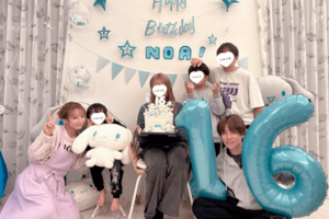 辻希美&杉浦太陽家の高1長女・希空（ノア）ちゃん16歳の誕生日にて（公式インスタグラムより）