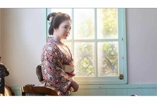 連続テレビ小説『風、薫る』に出演する仲間由紀恵(公式サイト『NHK ONE』より)