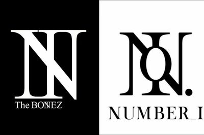 TheBONEZ（左）とNumber_i（右）のロゴ