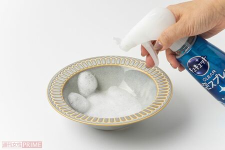 こすり洗い不要の洗剤を効率よく活用
