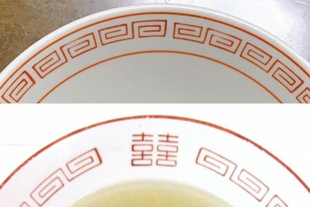 上が「雷文」、下が「双喜文」