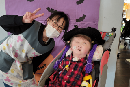 超希少難病の娘・晴琉さん