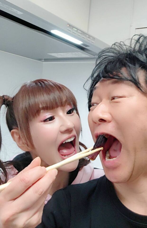 夫婦漫才コンビ「かつみ・さゆり」