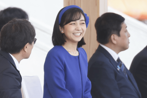 『かごしま国体』を、笑顔で楽しんでいらっしゃるご様子の佳子さま（撮影／JMPA）