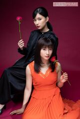 芳根京子、土屋太鳳　撮影／廣瀬靖士