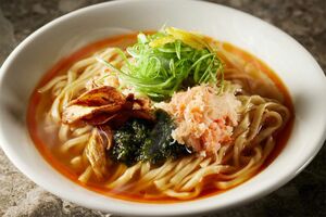 食中毒被害を出した『かにを』の蟹ラーメン（本人Xより）