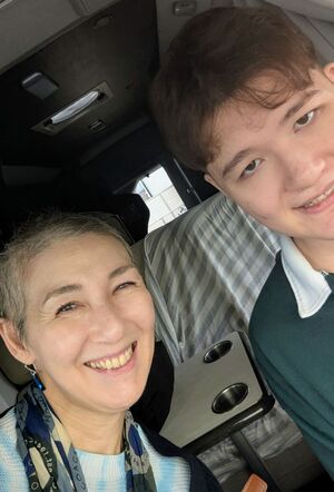 抗がん剤治療2か月後に、やっと息子と会えたアオキ・シャナさん