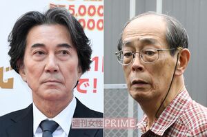 (写真左から)役所広司、志賀廣太郎